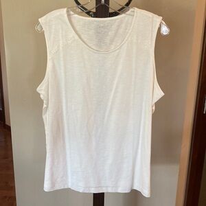 Cleo sleeveless top, Petite XL, NWOT